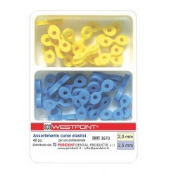 CUNEI ELASTICI IN SILICONE GIALLI