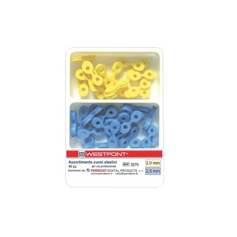 CUNEI ELASTICI IN SILICONE GIALLI