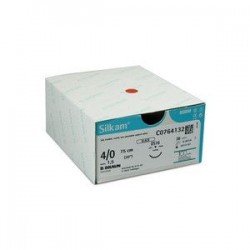 SUTURE SETA SILKAM 4/0 DS19 762202