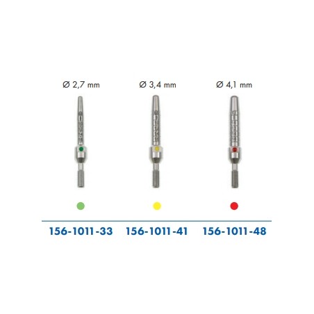 PUNTA COMPATTATORE in titanio LEONE