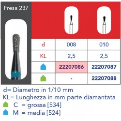 FRESE DIAMANTATE PERA