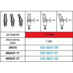 MONCONE 360 ANATOMICO PER IMPIANTI 4,8
