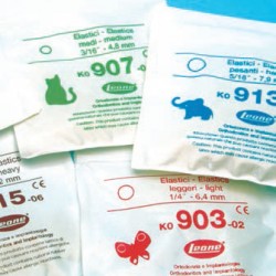 ELASTICI INTRAORALI IN LATTICE 10X100PZ