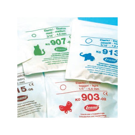 ELASTICI INTRAORALI IN LATTICE 10X100PZ