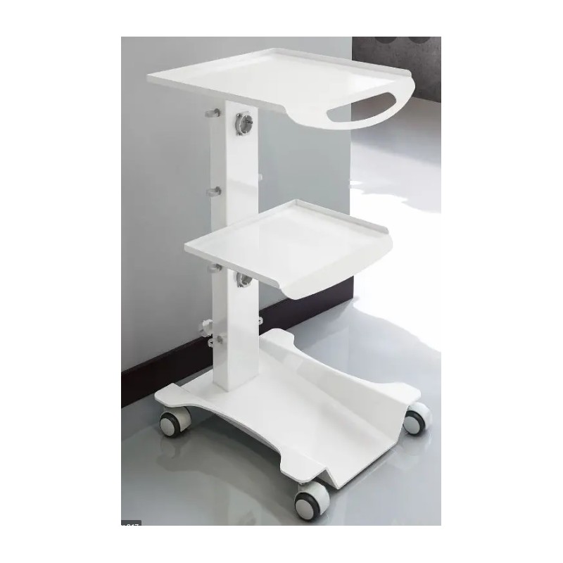 CARRELLO A 2 RIPIANI CON PRESE