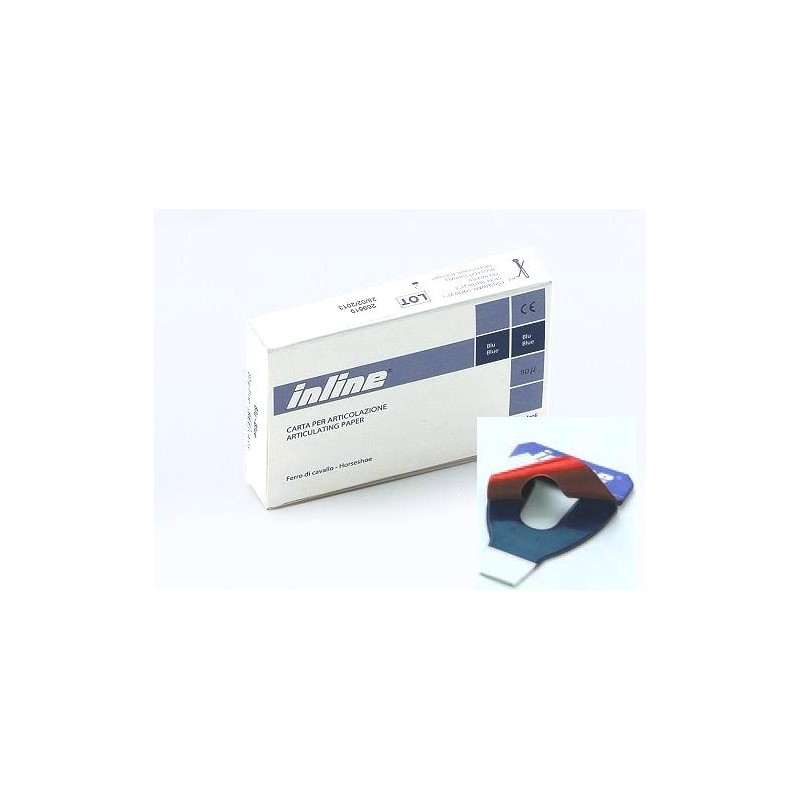 CARTA ARTICOLAZIONE BLU/BLU A FERRO DI CAVALLO