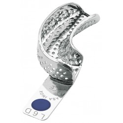 PORTAIMPRONTE INOX FORATO CON BORDINO KUMAPAN FALCON L6D