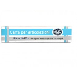 CARTA ARTICOLAZIONE BLU SOTTILE