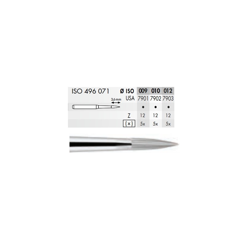 FRESA TUNGSTENO TURBINA